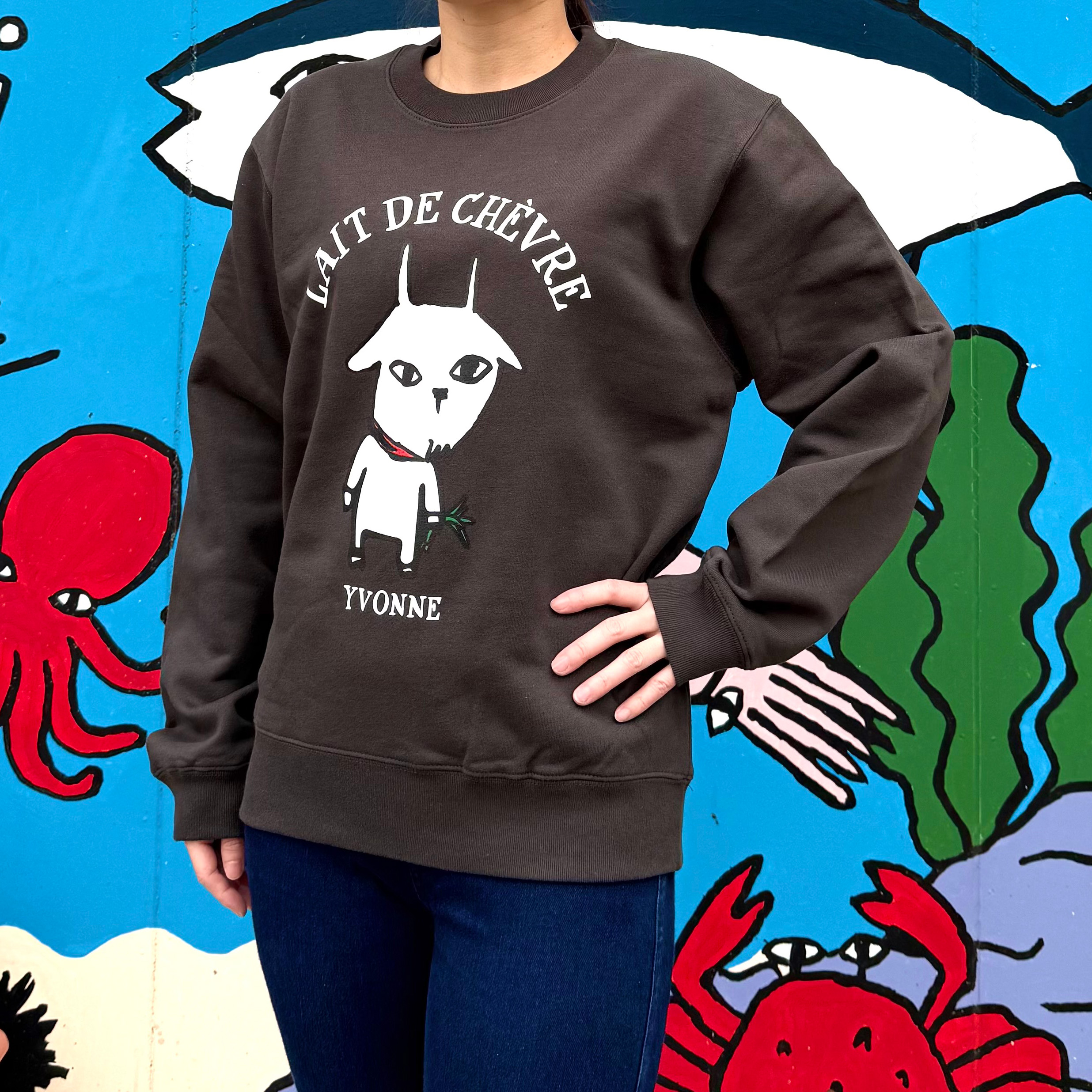 イボンヌロゴスウェット